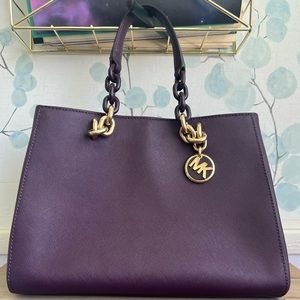 Michael Kors Purple Purse
